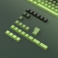 Matcha 104+30 Keys OEM Profile PBT Doubleshot Side Legends Keycaps Set for MX Keyboard